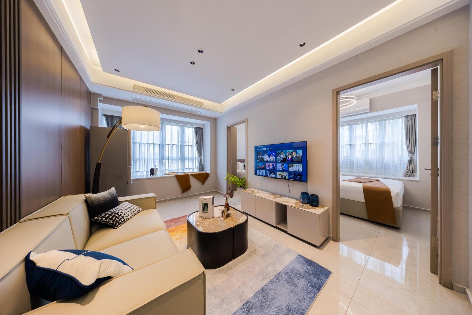 XI Ke Executive Apartment - Shenzhen Futian Exhibition Center Екстер'єр фото