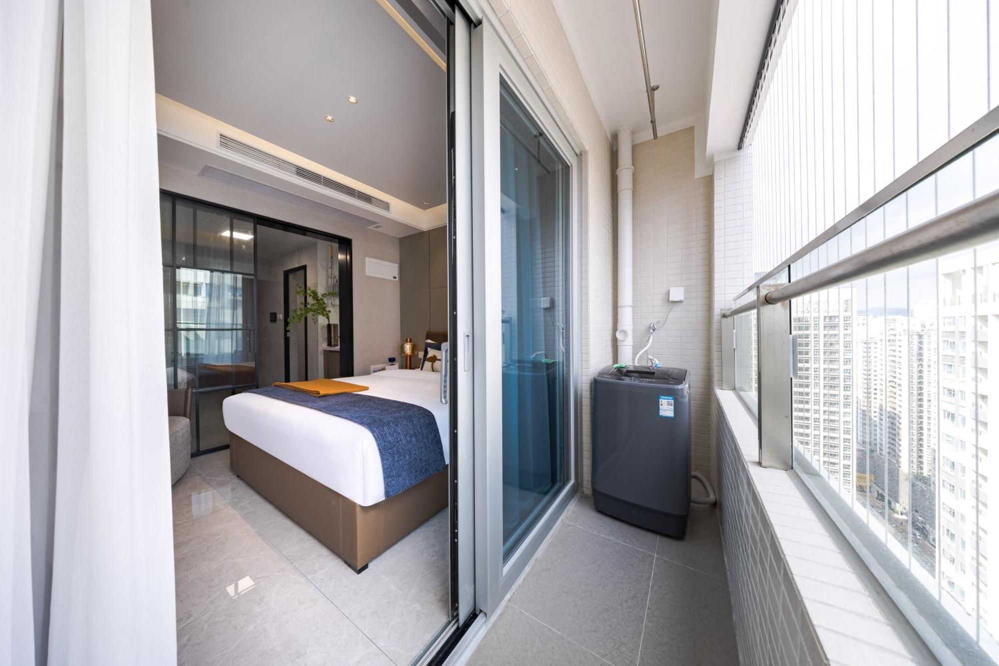 XI Ke Executive Apartment - Shenzhen Futian Exhibition Center Екстер'єр фото