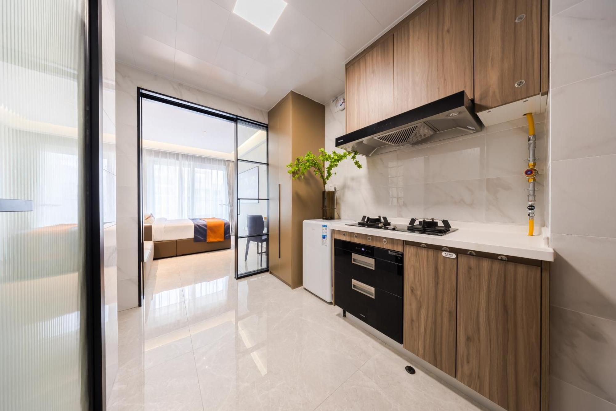 XI Ke Executive Apartment - Shenzhen Futian Exhibition Center Екстер'єр фото
