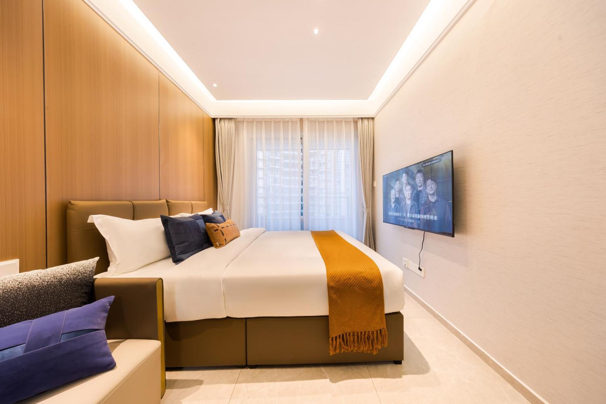 XI Ke Executive Apartment - Shenzhen Futian Exhibition Center Екстер'єр фото