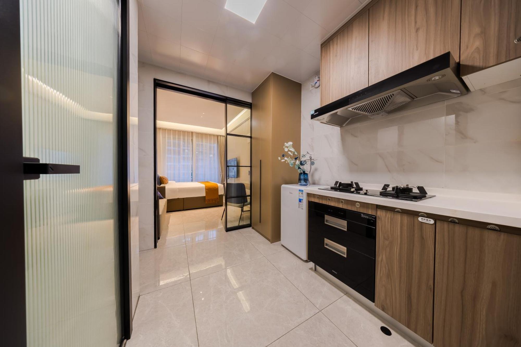 XI Ke Executive Apartment - Shenzhen Futian Exhibition Center Екстер'єр фото